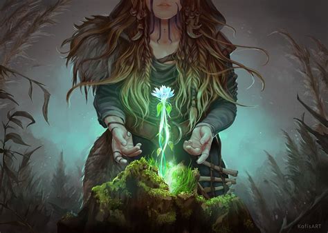 The verdant witch